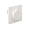 OTL Выключатель поворотный (диммер), цвет белый матовый, 220V, 500W, IP-20, Vertus-Electro, арт. VE-OTL-6-W
