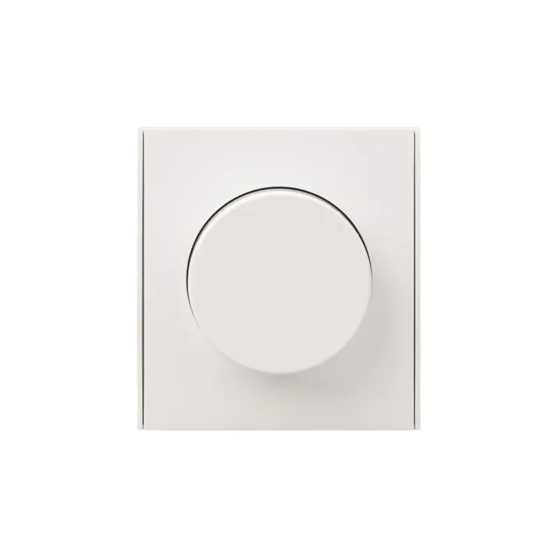 OTL Выключатель поворотный (диммер), цвет белый матовый, 220V, 500W, IP-20, Vertus-Electro, арт. VE-OTL-6-W