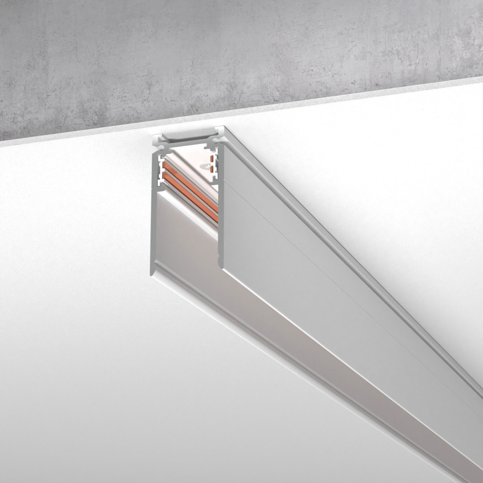 Шинопровод накладной черный 2 м Slim Magnetic 85084/00