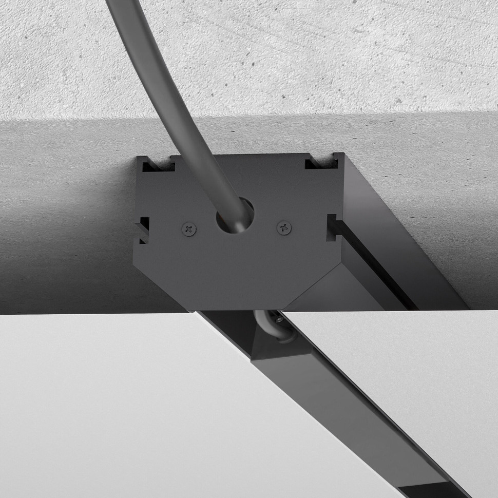 Slim Magnetic Заглушки для шинопровода в натяжной потолок 85204/00 черный 2 шт. 85206/00