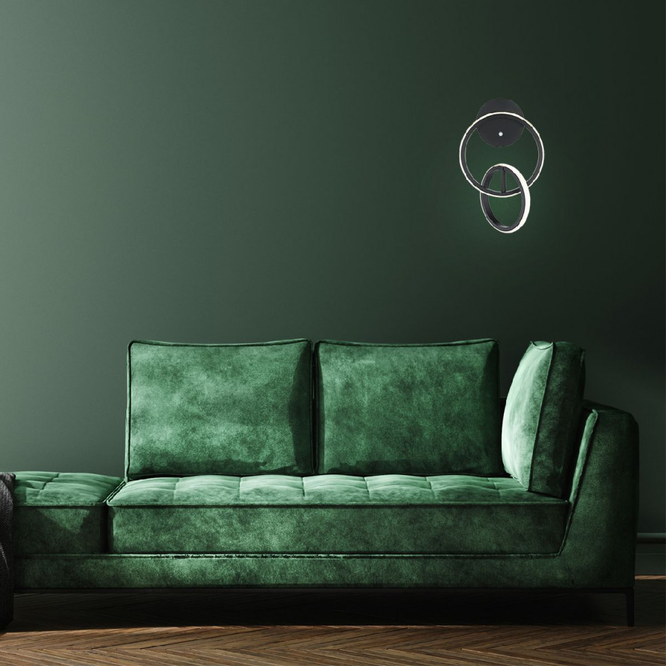 Настенный светильник Escada Relation 10230/SG LED Black