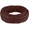 Ретро кабель витой 3х1,5 итальянский орех (под заказ) W6453525