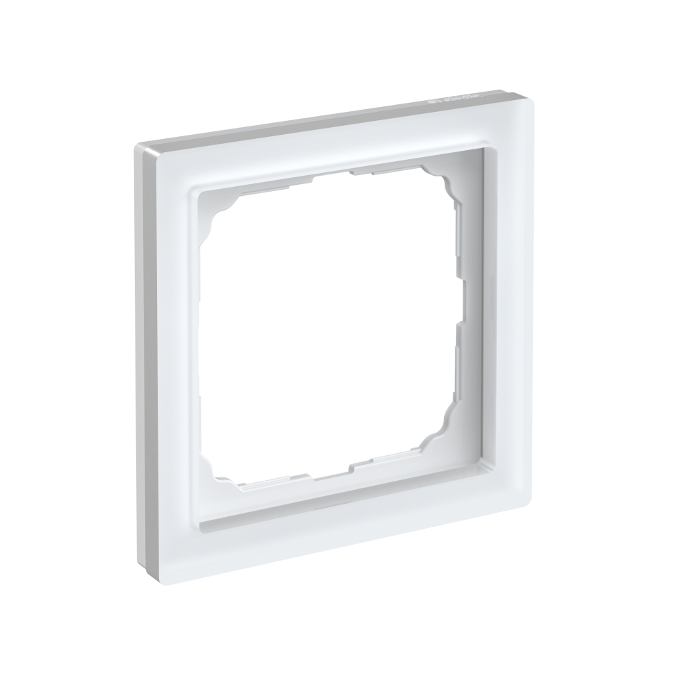 Рамка ARTGALLERY PURE 1 пост, матовое оргстекло белый GAL330101