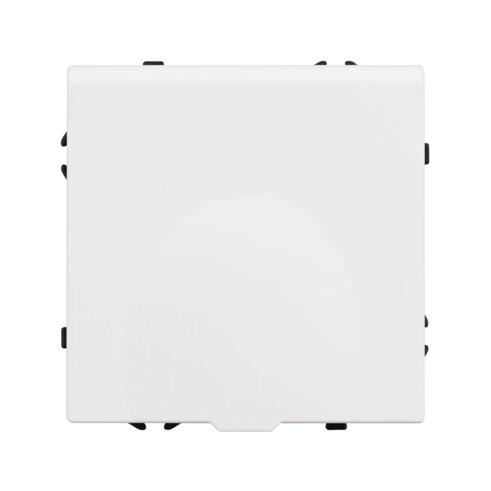 Розетка с заземлением Schuko с крышкой с защитными шторками, 250В, 16А, IP-44, NEO PLUS винтовые контакты (белый матовый)