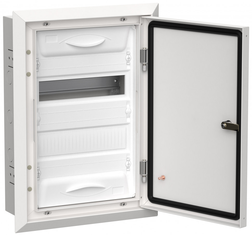 Корпус металлический ЩРв-24 (1х24) 505х365х130мм TITAN 5 IP31 белый IEK TI5-50-V-024-31