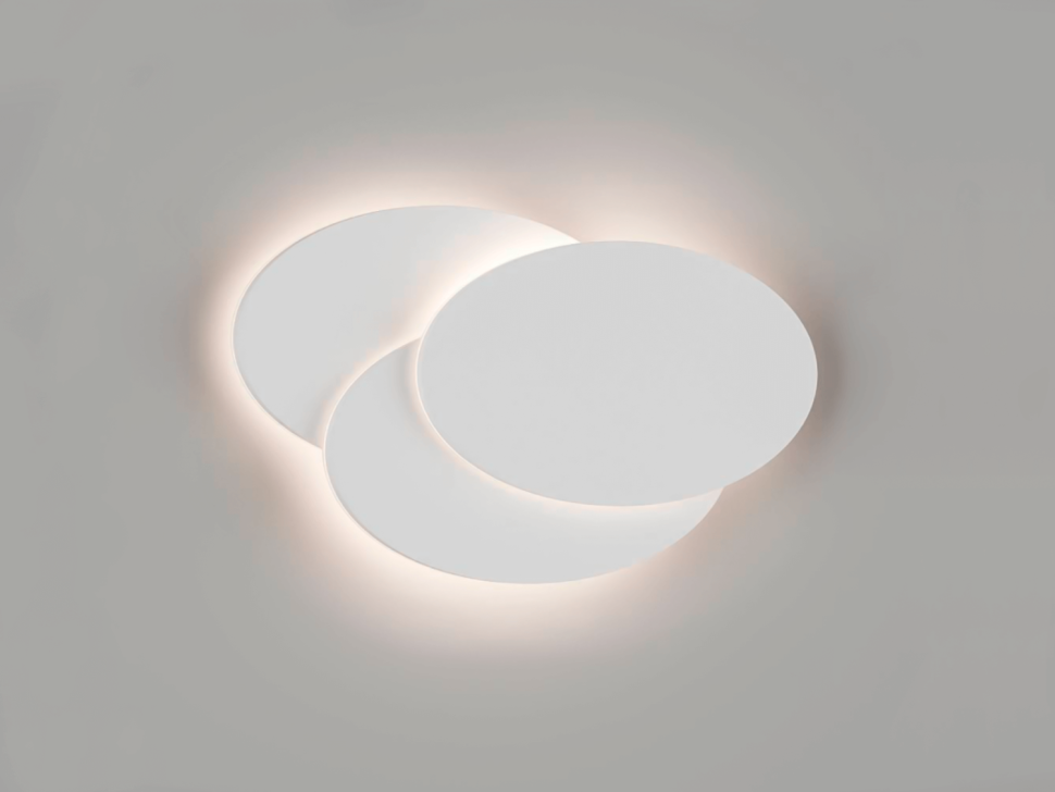  DesignLed Светильник настенный GW O-SHADE белый, GW-6809R-12-WH-WW