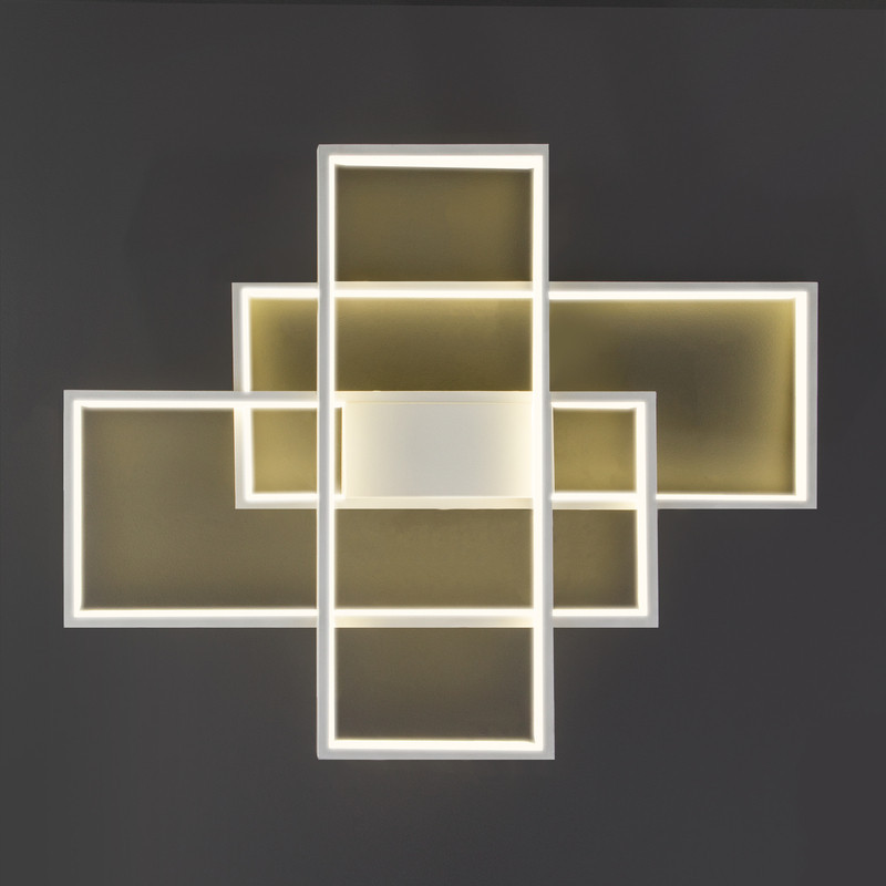 Потолочный светодиодный светильник Eurosvet Direct 90177/3 белый