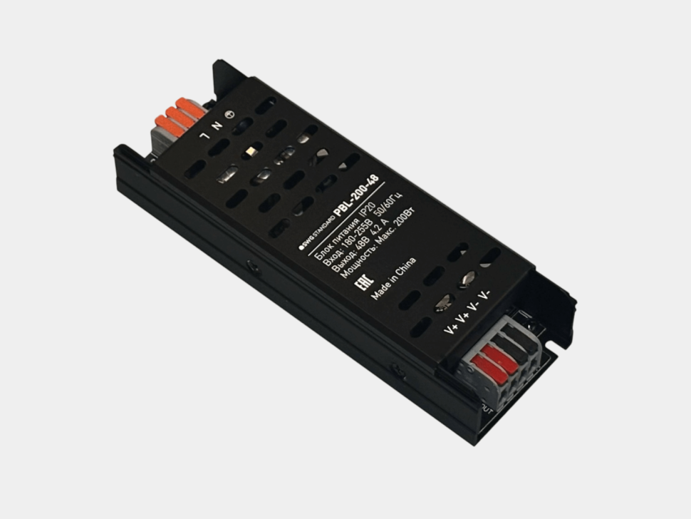  SWG Блок питания 48В IP20 200Вт PBL-200-48