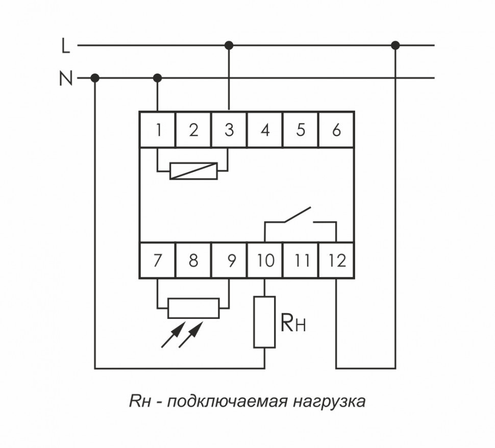Фотореле AZ-112 ПЛЮС EA01.001.014 F&F