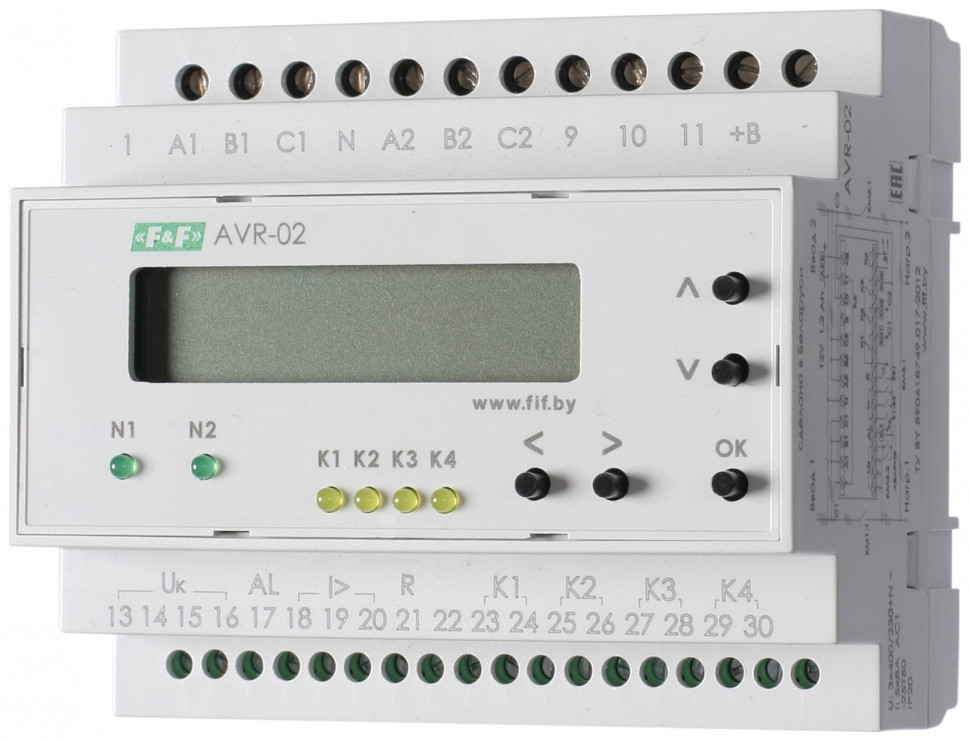 Устройства управления резервным питанием AVR-02