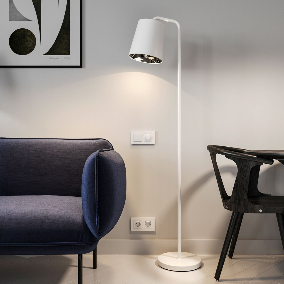 Рамка из поликарбоната на 2 поста Slab белый софт W0022961