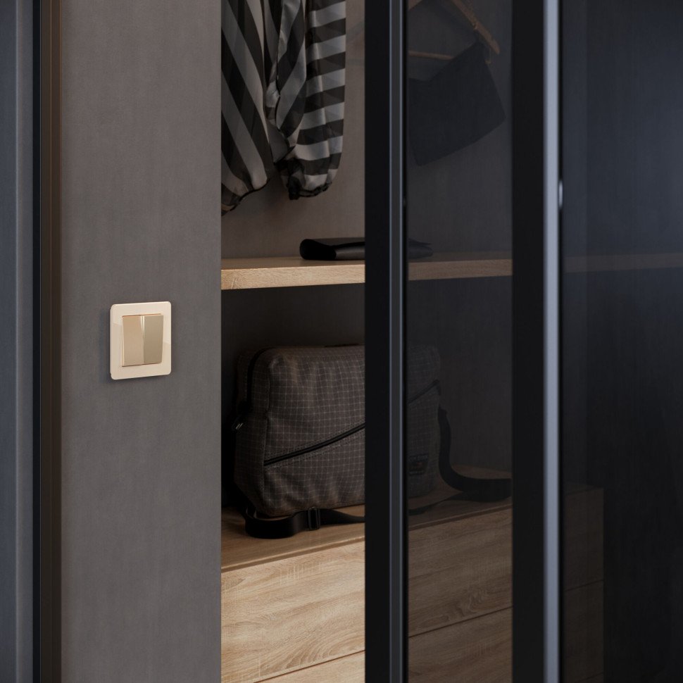 Рамка из акрила на 1 пост Acrylic айвори W0012743