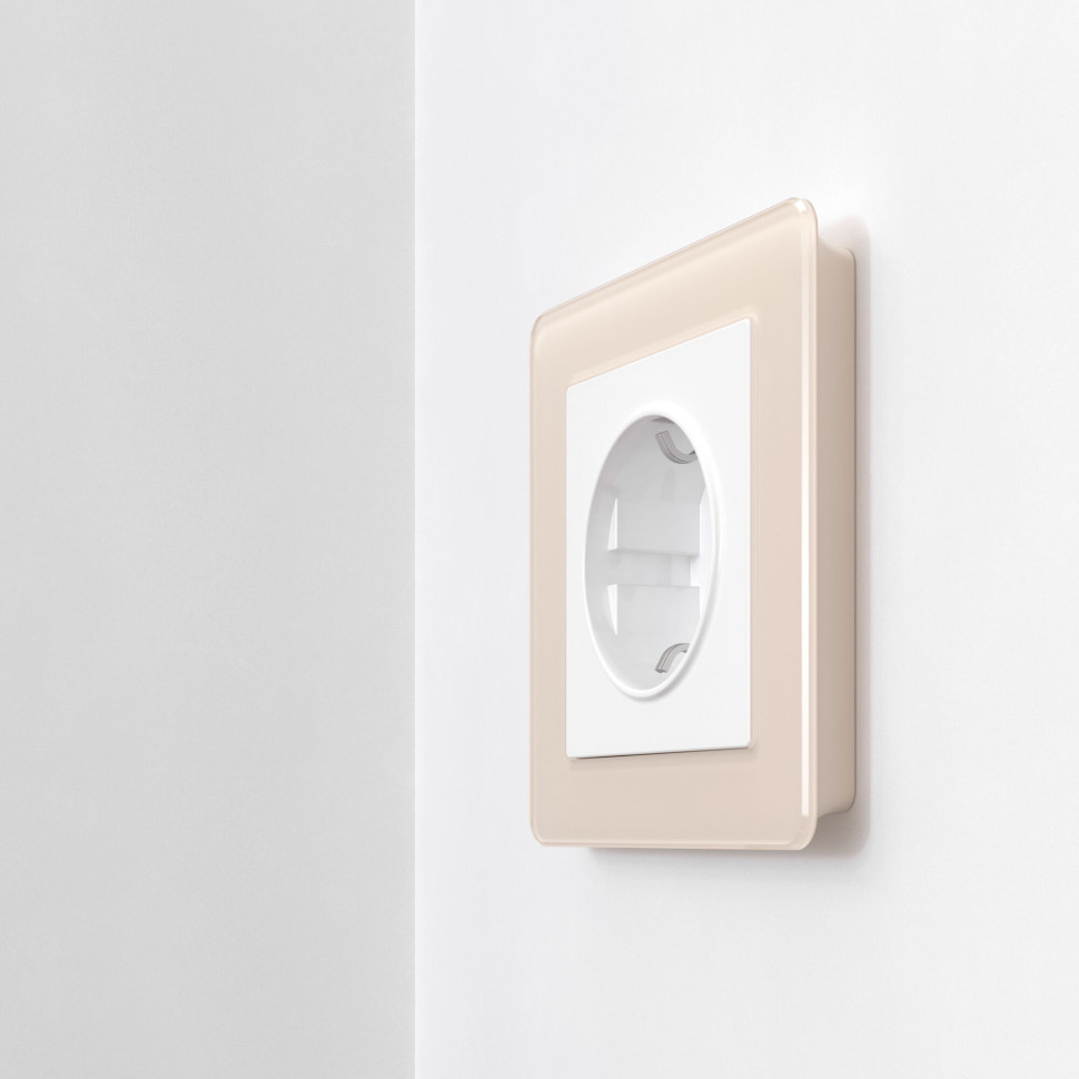 Рамка из акрила на 1 пост Acrylic айвори W0012743