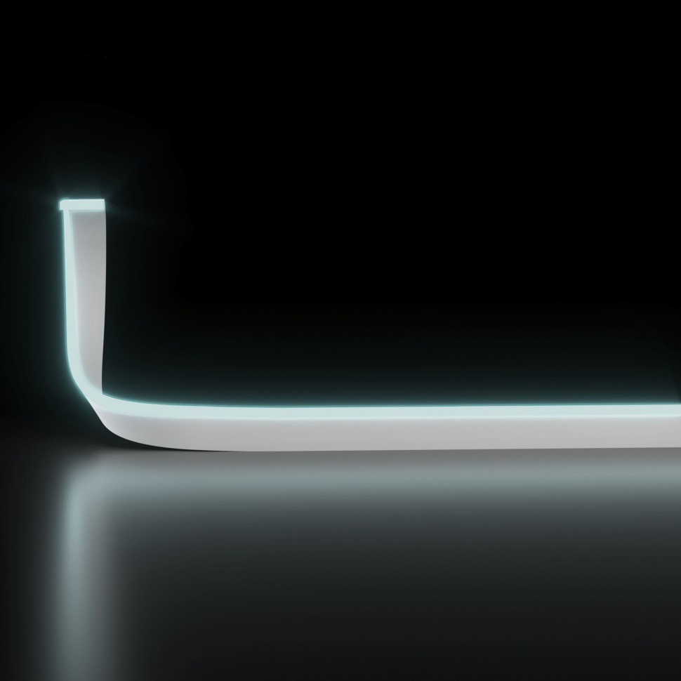 Светодиодный гибкий неон 24 В 10 Вт/м 120 Led/м 2835 IP65, теплый белый 3300K, 5м 24V 10W 120Led 2835 IP65