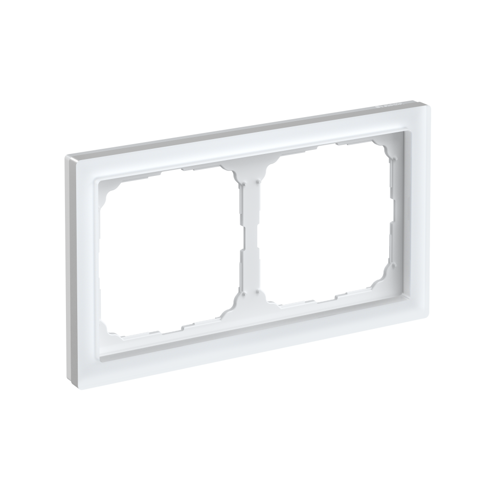 Рамка ARTGALLERY PURE 2 пост, матовое оргстекло белый GAL330102