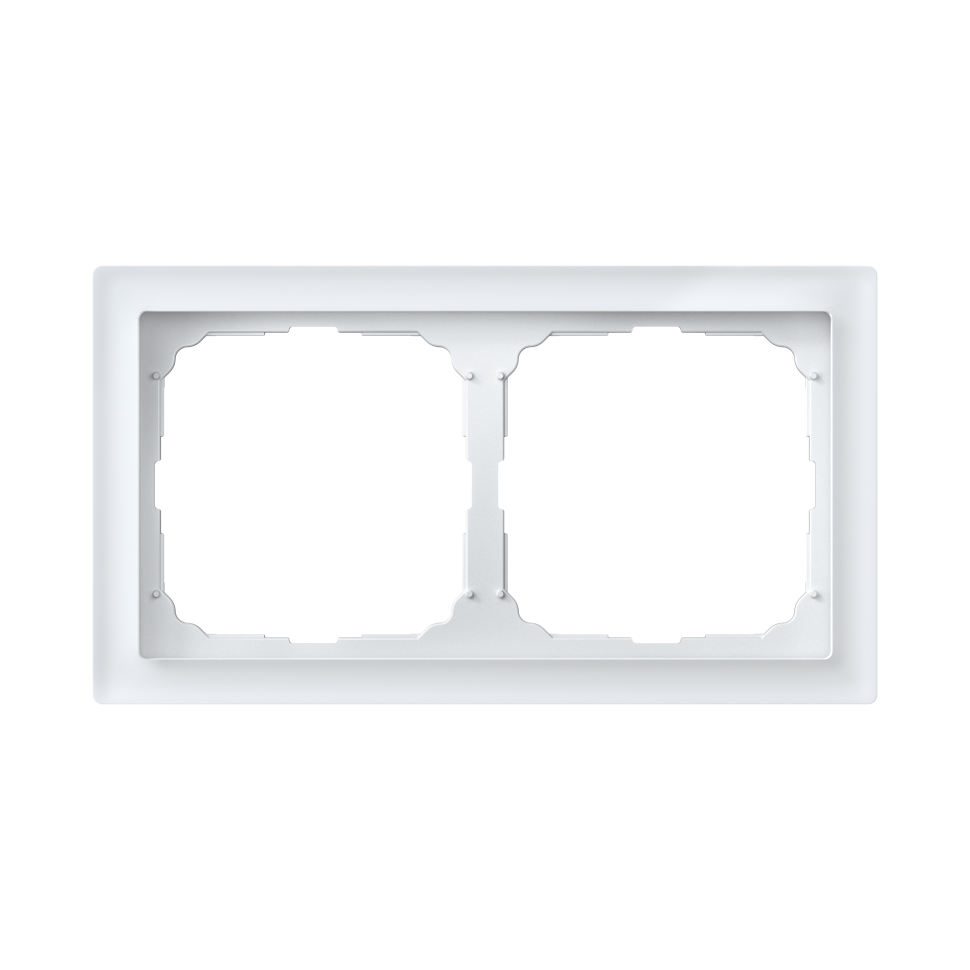 Рамка ARTGALLERY PURE 2 пост, матовое оргстекло белый GAL330102