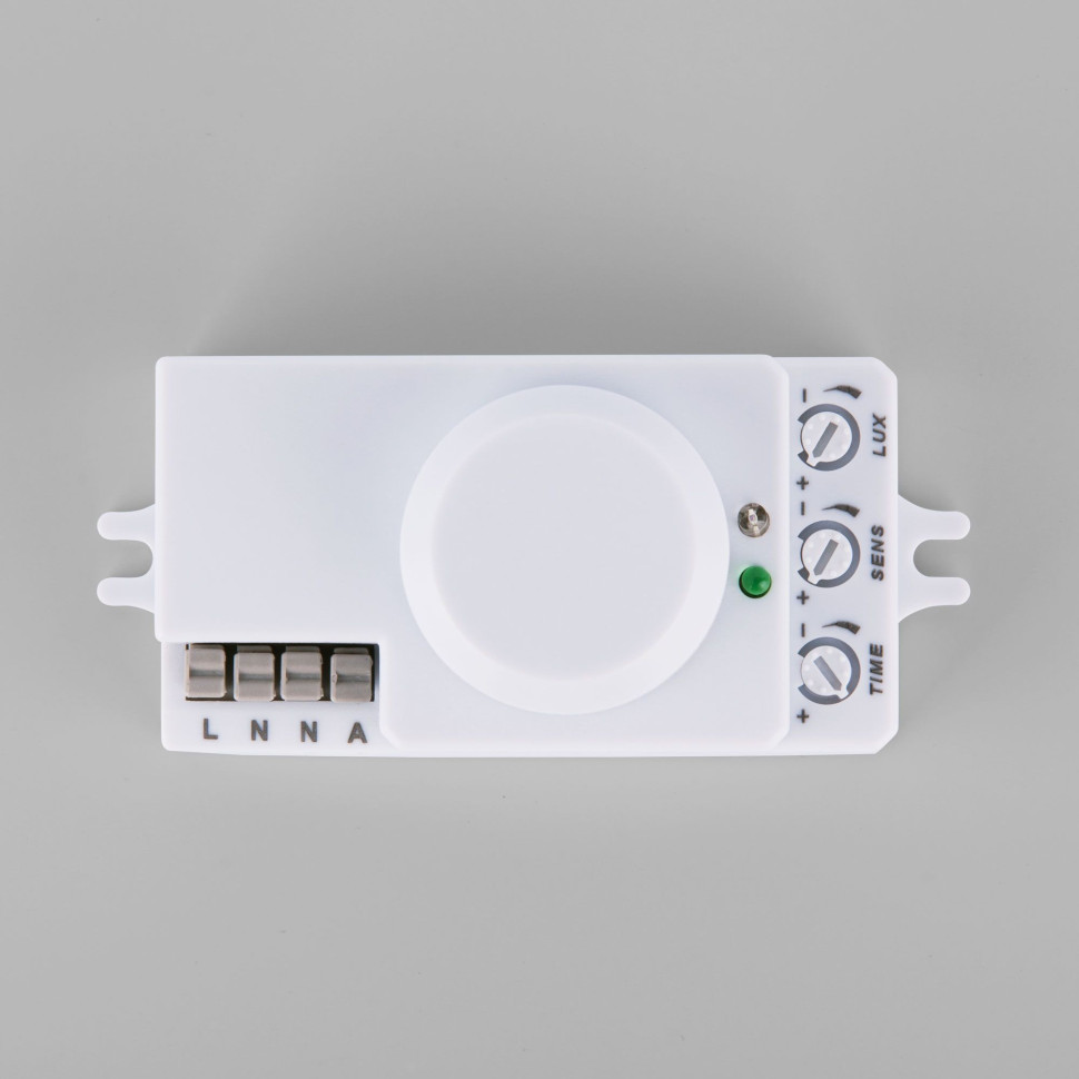 Микроволновый датчик движения 10м 1200W 360° IP20 Белый SNS-M-13 белый