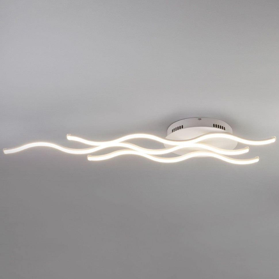 Потолочный светодиодный светильник Eurosvet Gwen 90090/3 белый