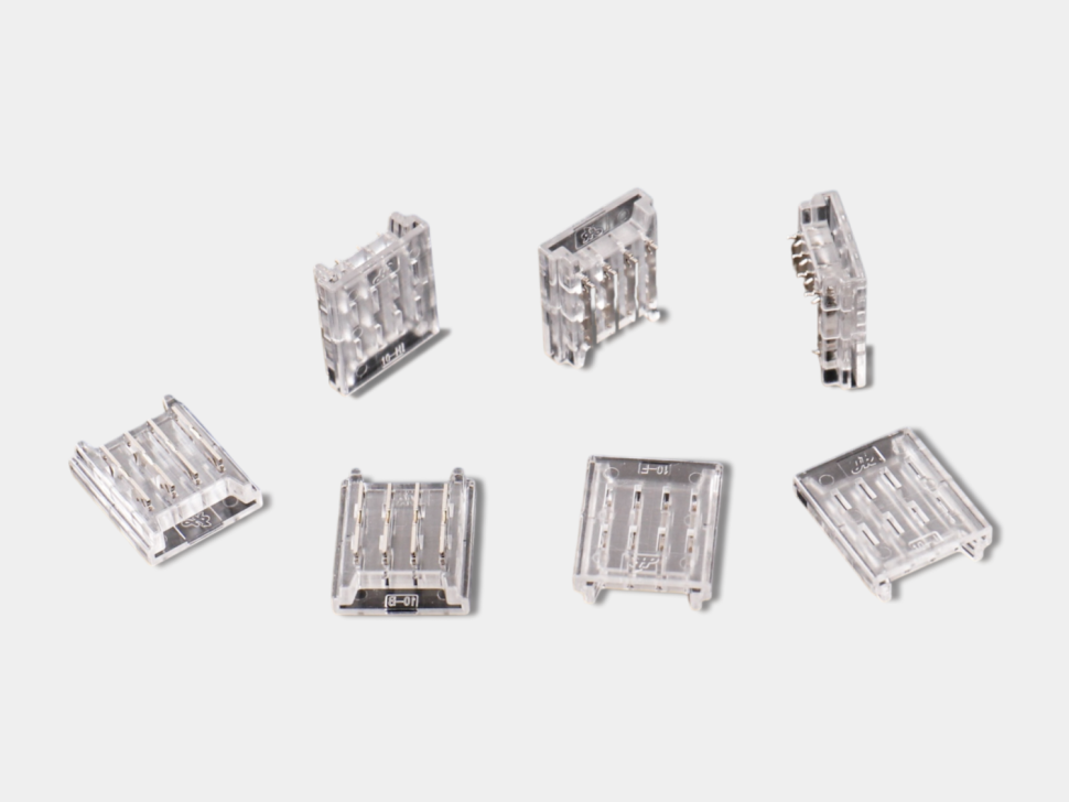  SWG Standard Пластиковый коннектор для RGB светодиодной ленты 10 мм, CN-10MM-4P-A-SMD