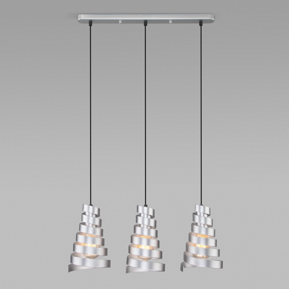 Подвесной светильник Eurosvet Storm 50058/3 серебро