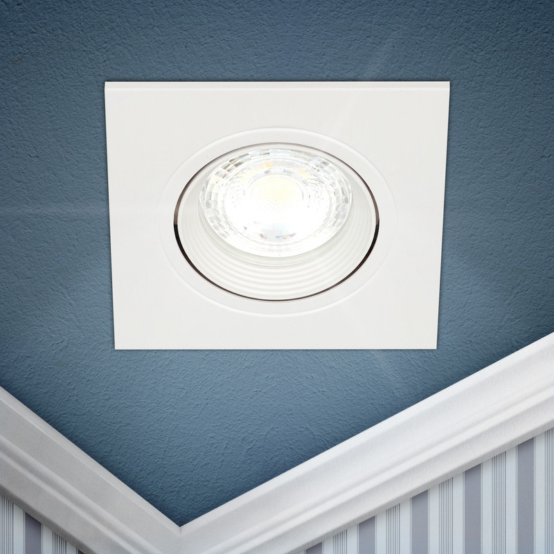 Встраиваемый светильник Эра KL92-1 WH Б0054374