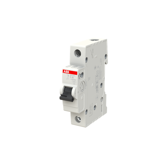 Автоматический выключатель ABB SH201L-C40 1P 4.5kA 40А 2CDS241001R0404