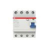 Устройство защитного отключения (УЗО) ABB F204 AC-63/0.3 Тип-AC  4P 63A 300мА 2CSF204001R3630