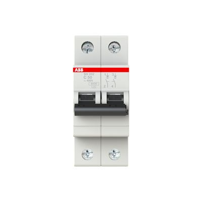 Автоматический выключатель ABB SH202-C50 2P 6kA 50А 2CDS212001R0504