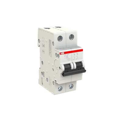 Автоматический выключатель ABB SH202-C50 2P 6kA 50А 2CDS212001R0504