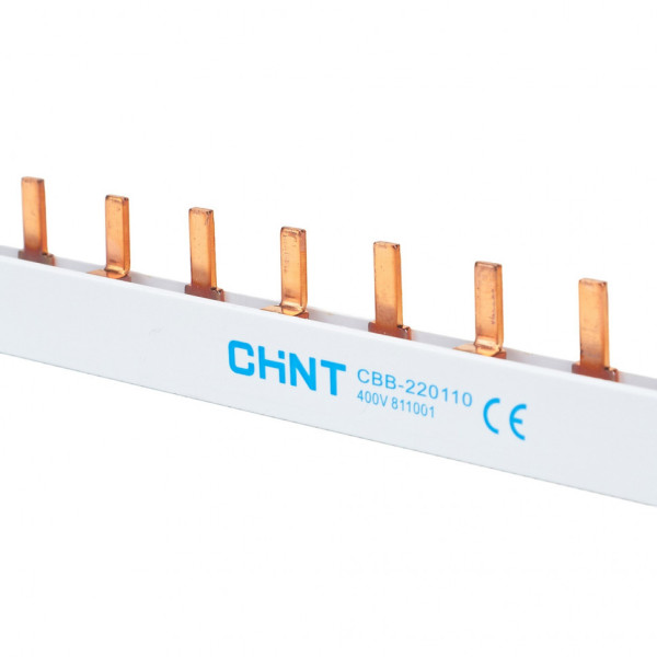 Шина соединительная типа PIN 1P CHINT 1 фаза 63А, L=1000мм (R) 811000