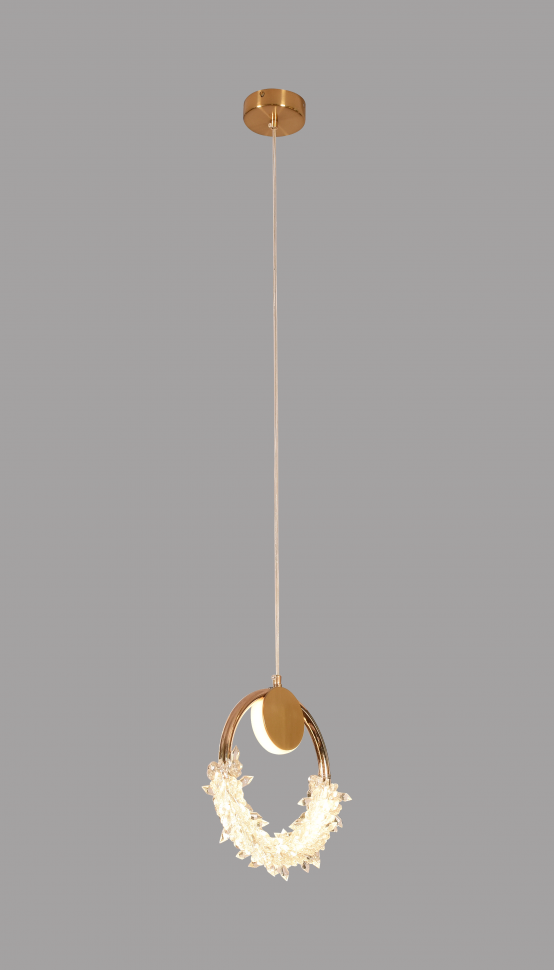 Светильник подвесной F1024-41 300MM TG/CH 3000K