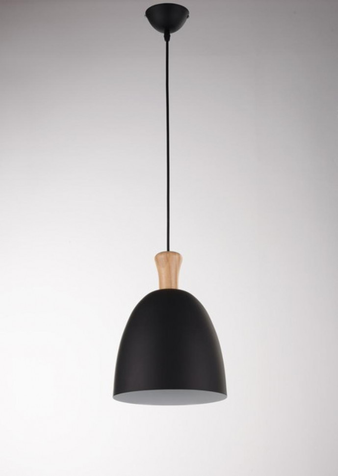 Светильник подвесной F3524-26 Black E27*1
