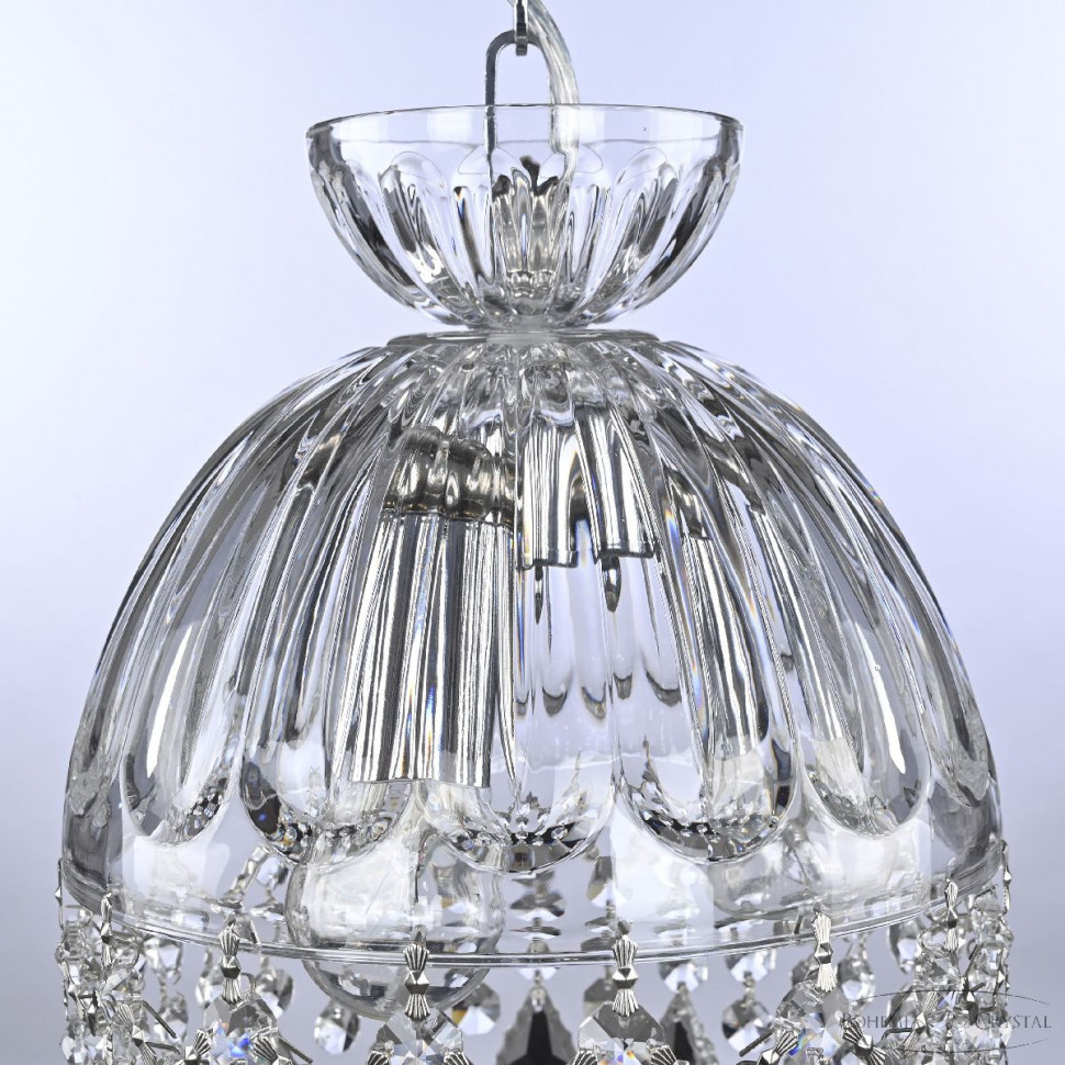 Подвесной светильник Bohemia Ivele Crystal 5478/22 Ni Clear/M-1H Leafs