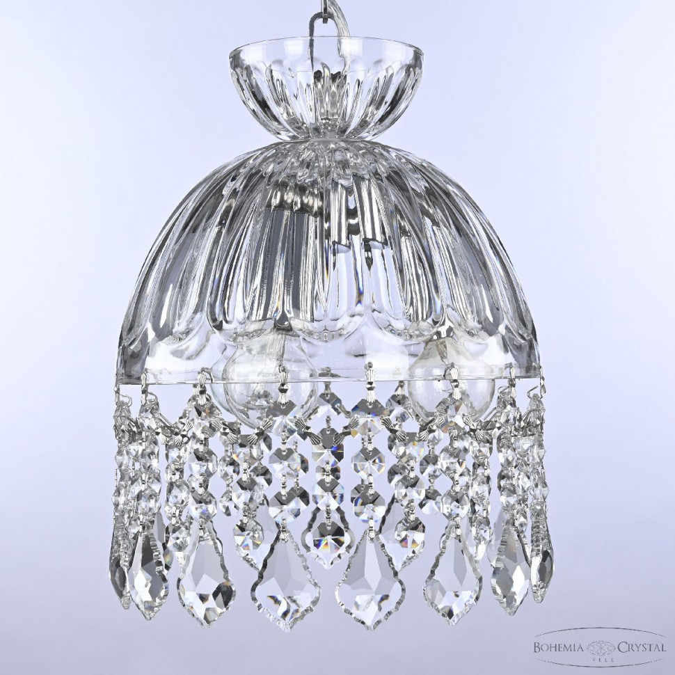 Подвесной светильник Bohemia Ivele Crystal 5478/22 Ni Clear/M-1H Leafs