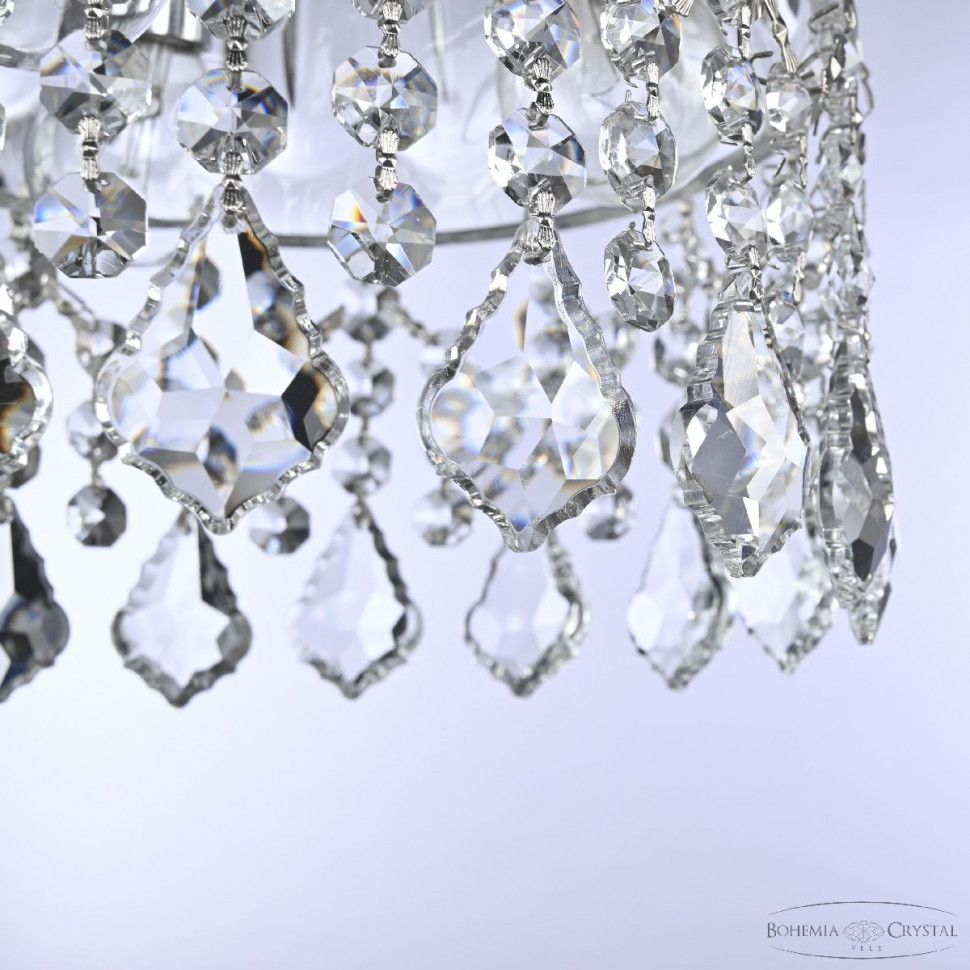 Подвесной светильник Bohemia Ivele Crystal 5478/22 Ni Clear/M-1H Leafs