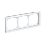 Рамка ARTGALLERY PURE 3 пост, матовое оргстекло белый GAL330103