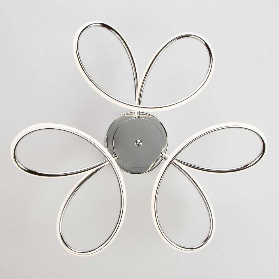 Потолочный светодиодный светильник Eurosvet Lozanna 90083/3 хром