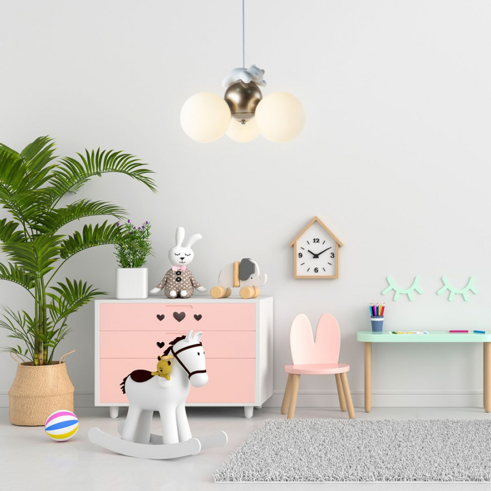 Подвесной светильник Escada Fluff 1102/3S