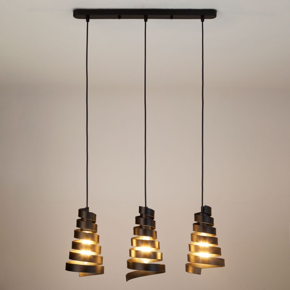 Подвесной светильник Eurosvet Storm 50058/3 черный