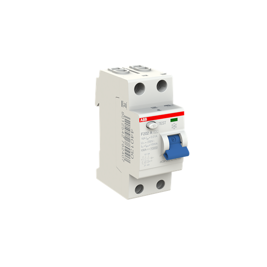 УЗО ABB F202 A-16/0.01 для защиты от утечки тока 2CSF202101R0160