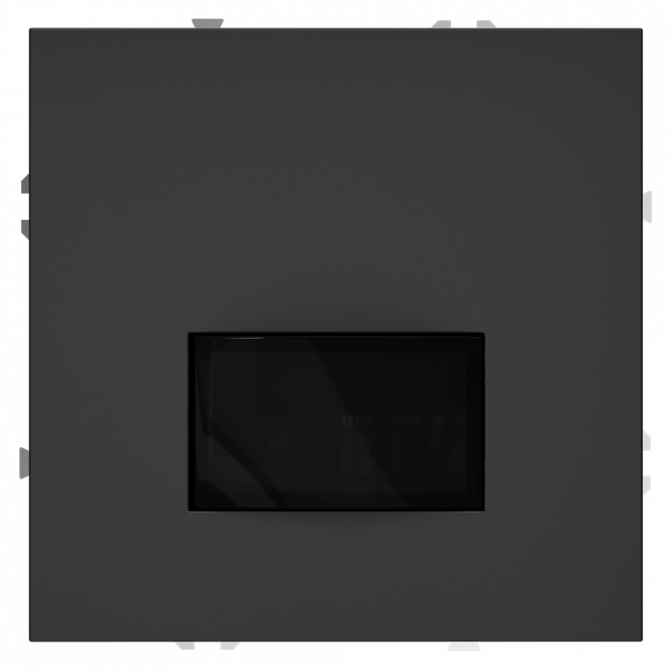 Датчик движения встраиваемый VOLTUM S70, (графит) VLS070507