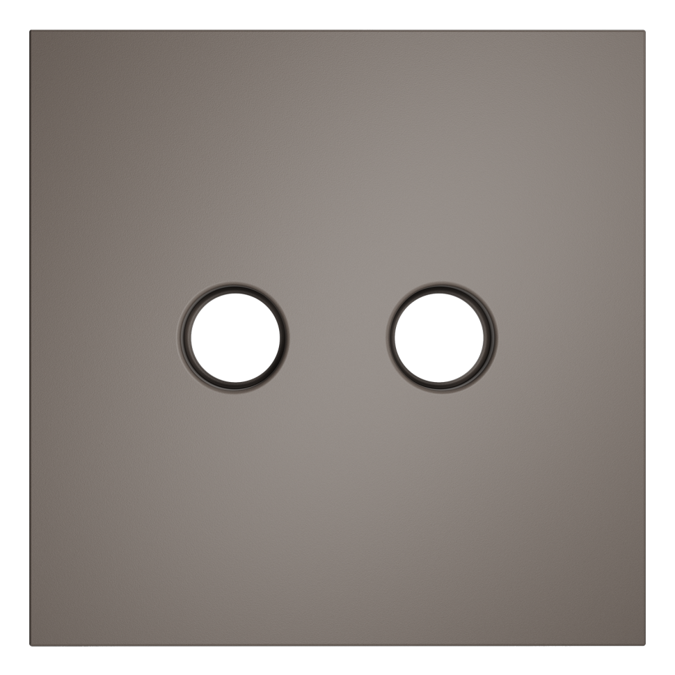 Накладка для розетки телевизионной оконечной TV+SAT, S70 (капучино)