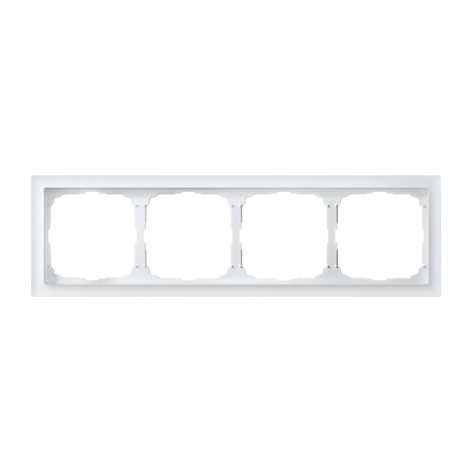 Рамка ARTGALLERY PURE 4 пост, матовое оргстекло белый GAL330104