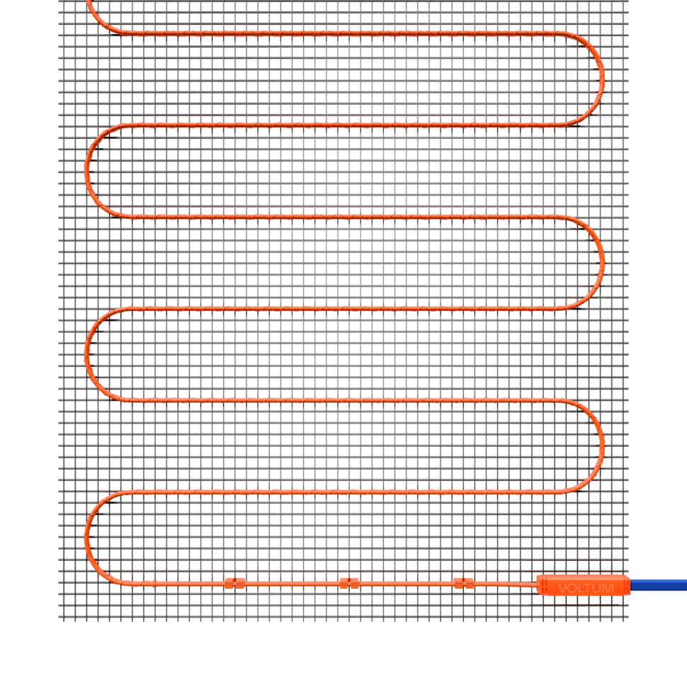 Нагревательный мат VLT01-150-1.0