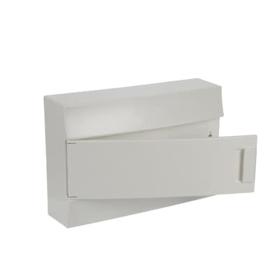 Бокс настенный Mistral41 18М белая дверь (с клемм) 1SLM004102A3104