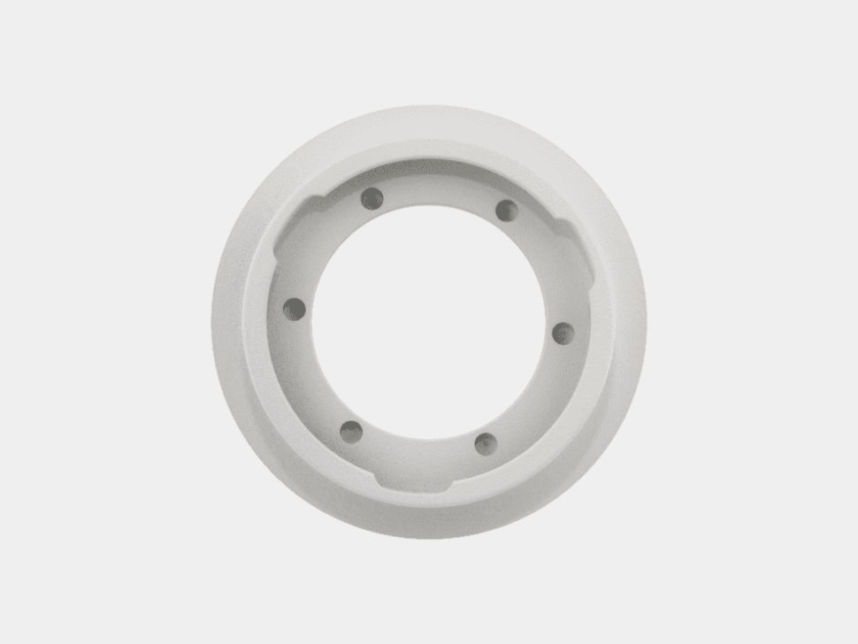  SWG PRO Рамка для серии MINI COMBO, круглая,белая, MINI-COMBO-D-WH