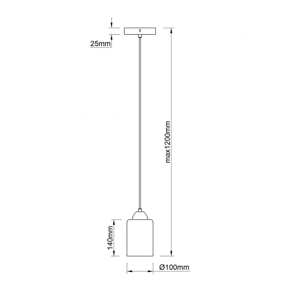 Подвесной светильник Escada Storm 10179/1S