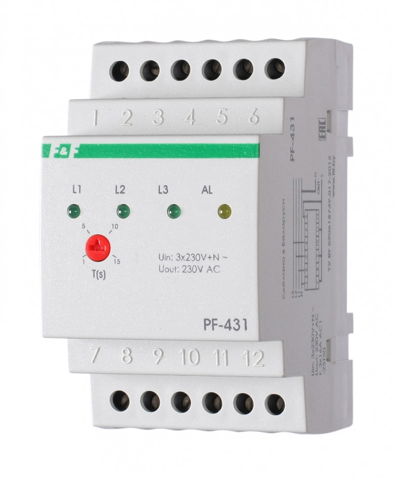 Переключатель фаз /3х16А/ PF-431