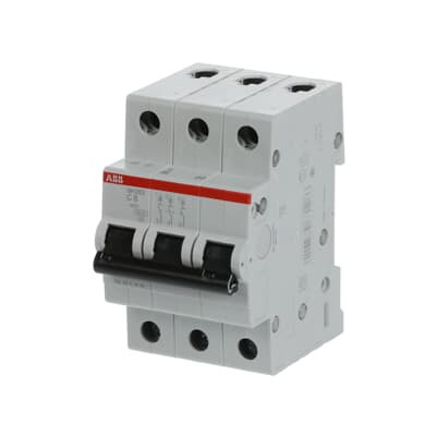 Автоматический выключатель ABB SH203-C6 3P 6kA 6А 2CDS213001R0064