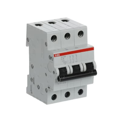 Автоматический выключатель ABB SH203-C6 3P 6kA 6А 2CDS213001R0064